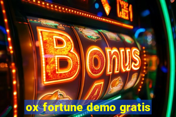 ox fortune demo gratis